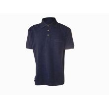 100% cotton men's plain polo-shirt short sleeve